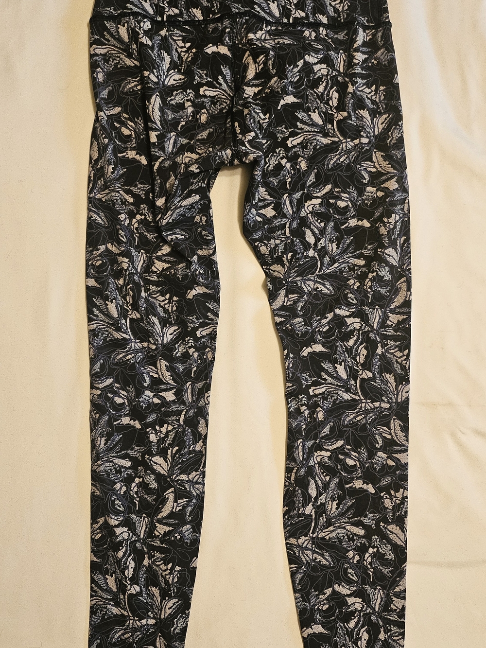 Lululemon Wunder Under Embellished Multi Legging High Rise Leaf Print Tight - Picture 10 of 11